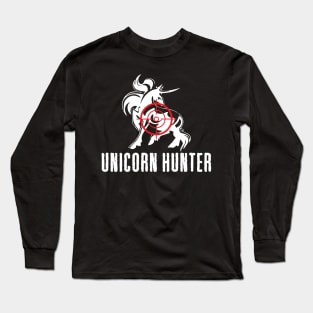 'Unicorn hunter' Cool Unicorn Hunting Long Sleeve T-Shirt